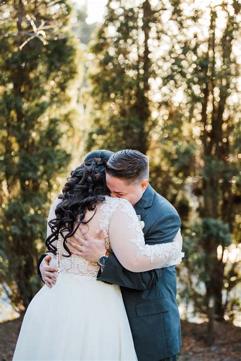 Winter Lesbian Wedding