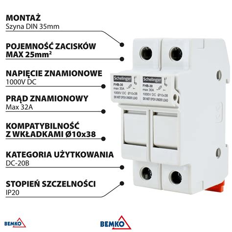 Podstawa Bezpiecznikowa Polowa Do Wk Adek X V Dc Max A