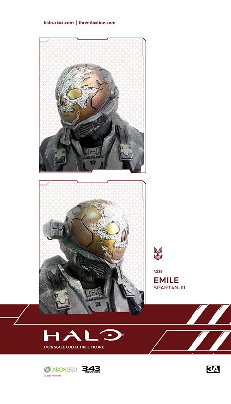 3A's Halo Reach Emile Figure Preview - The Toyark - News