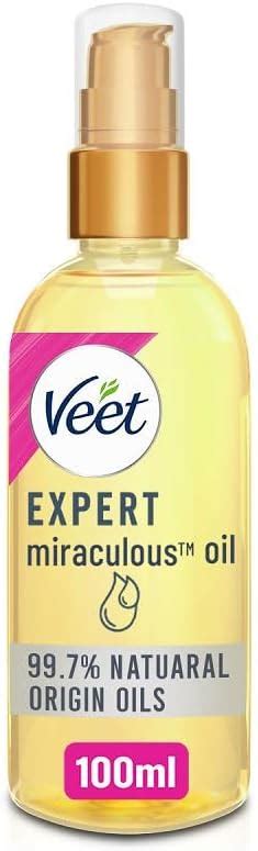 Veet Miraculous Oil Pre Post Hair Removal All Skin Types Body