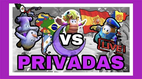 Directo Europa Vs Latam Partidas Privadas Fall Guys Con