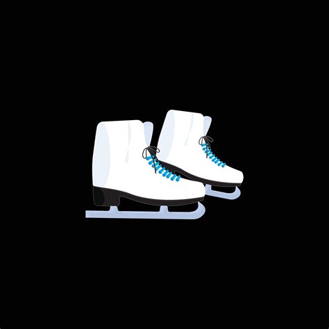 Ice Skates Icon Set Flat Set Of Ice Skates Vector Icons For Web Design