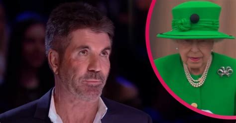 Simon Cowells Comment On The Queen At Bgt Final Sparks Viewer Debate