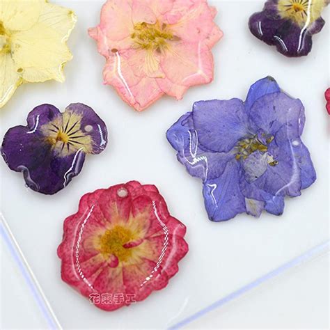 Real Pressed Dried Flowers Floral For Diy Epoxy Resin Jewelry Arts Crafts Ebay