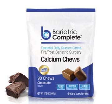 100% Calcium Citrate Chews – Bariatric Zone