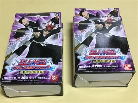 Yahooオークション 完全未開封保存 カードダスex Bleach Soul Card