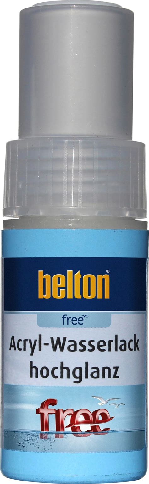 Belton Free Arcyl Wasserlackstift Lichtgrau hochglänzend 9 ml kaufen