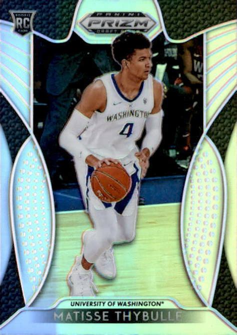 Matisse Thybulle 2019 20 Panini Prizm Draft Picks Silver Rookie Card