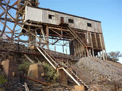 Broken Hill Outback New South Wales Mining Remnants