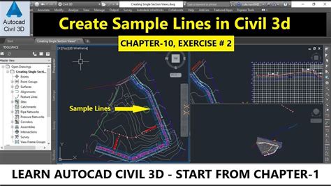 Creating Sample Lines From Corridor Stations In Autocad Civil D