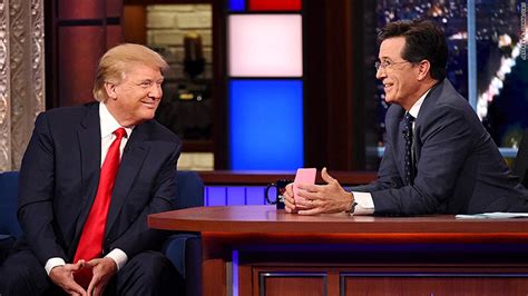 Donald Trump Ducks Stephen Colbert S Question Was Obama Born In The Usa