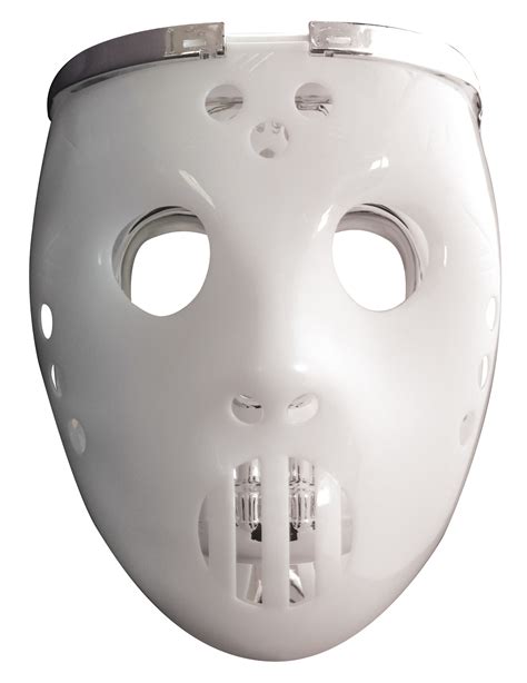 Leuchtende In Hockey Maske F R Halloween G Nstige Faschings