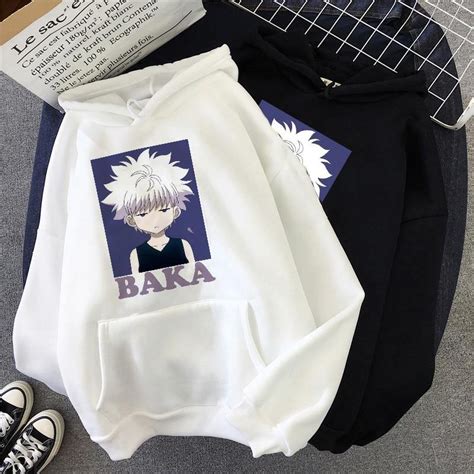 Hunter X Hunter Killua Baka Hoodie Monkey Ninja