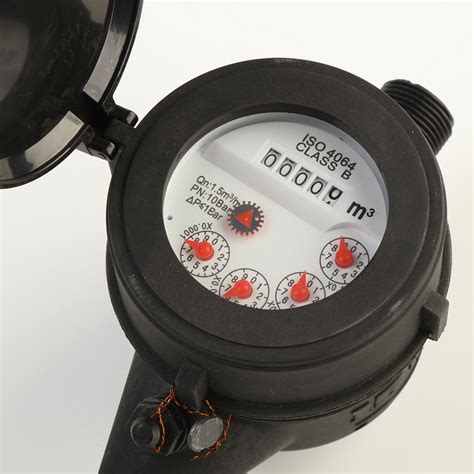 Multi Jet Wet Or Dry Type DN15 50 Plastic Water Meter China Nylon