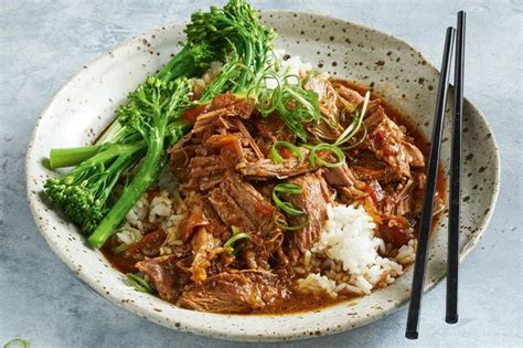 Slow Cooker Pulled Mongolian Lamb Recipe