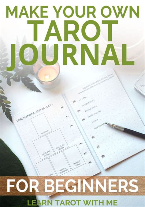 Free Printable Tarot Journal Pages