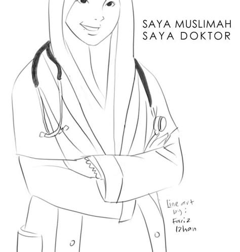 Gambar Kartun Dokter Muslimah Cantik – denah