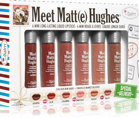 Thebalm Meet Matt E Hughes Mini Kit Special Delivery Kit De Rouges