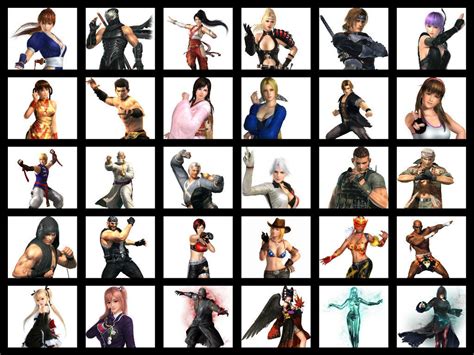 Dead Or Alive Characters by MomijiHayabusa on DeviantArt