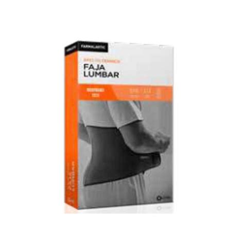 Farmalastic Faja Lumbar Neopreno Tech Talla 1 Gris Farmacia Calàbria