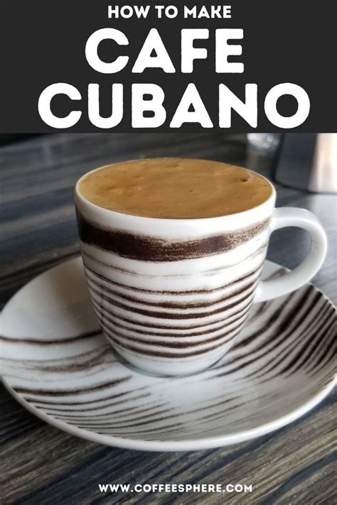 How To Make Cafe Cubano (just 3 Steps!) | Cold coffee drinks recipes ...