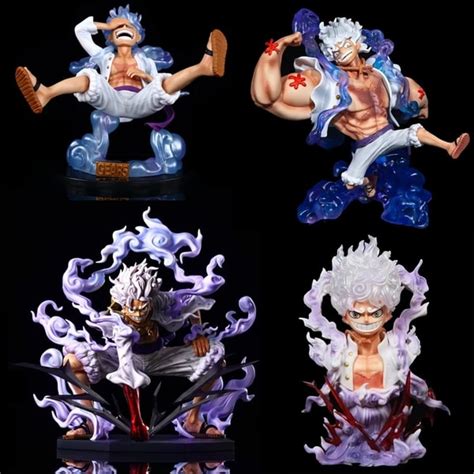 Anime One Piece Figure Luffy Gear 5 Action Figure Sun God Ni Inspire