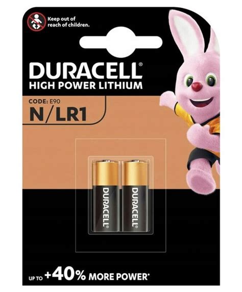 PILA DURACELL LR 1 1 5V BLISTER DE 2 Dlplus