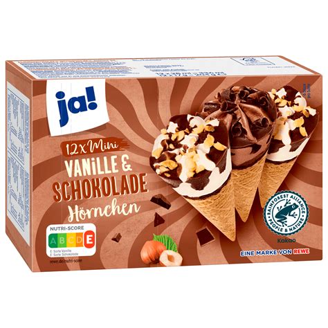 ja Mini Hörnchen Vanille Schokolade 12x28ml bei REWE online bestellen