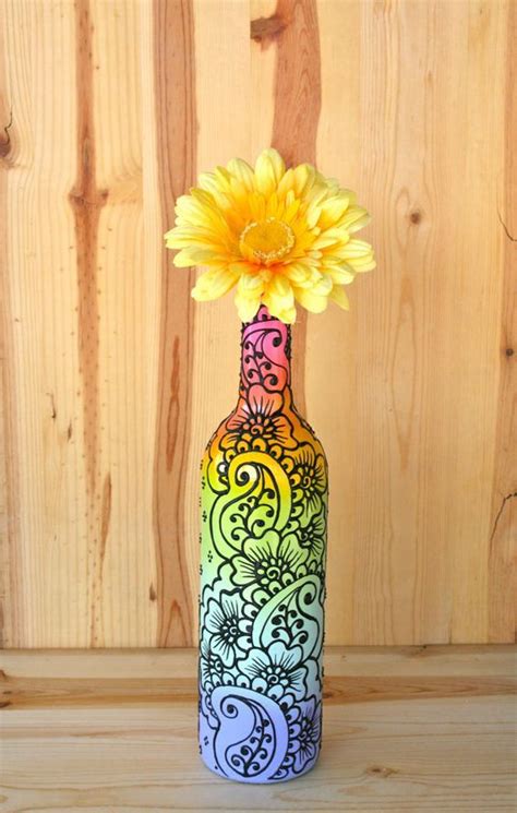 Best Of Pinterest Floreros De Botellas De Vino Decoraci N De