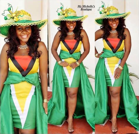 Guyana Flag Dress Guyana Clothes Flag Dress Dress