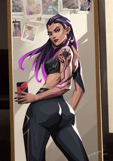 ArtStation - VALORANT Reyna 无畏契约 芮娜
