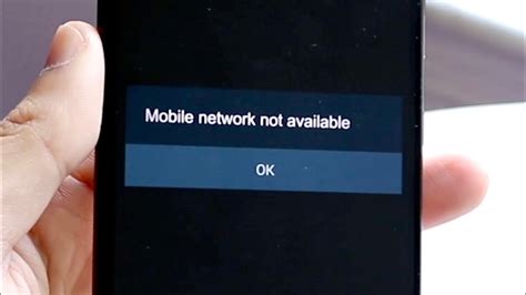 How To Fix Mobile Network Not Available On Android Youtube