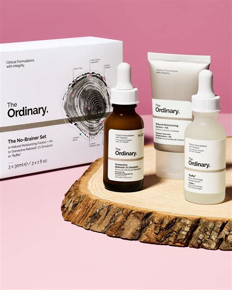 The Ordinary The No Brainer Set A Set Featuring The Ordinarys Natural