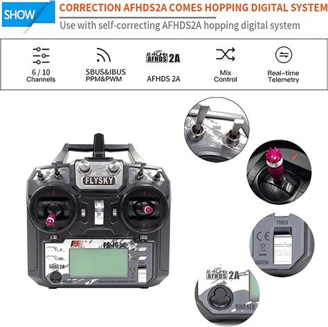 Flysky Fs I X Control Remoto Transmisor De Canales