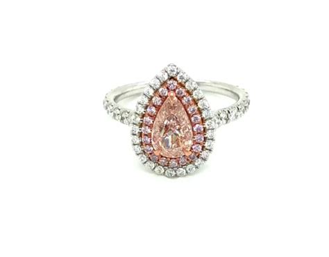 18KT White & Rose Gold Pink Diamond Ring (GIA CERTIFIED) | Grand Jewelers