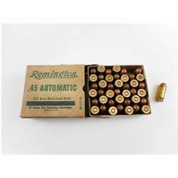 REMINGTON .45 AUTOMATIC AMMO - Switzer's Auction & Appraisal Service