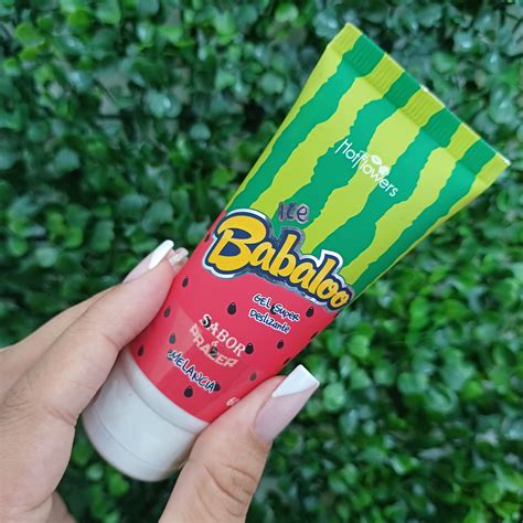 Lubrificante Babaloo Gel Ice G Hot Flowers Sabrinaamarastore