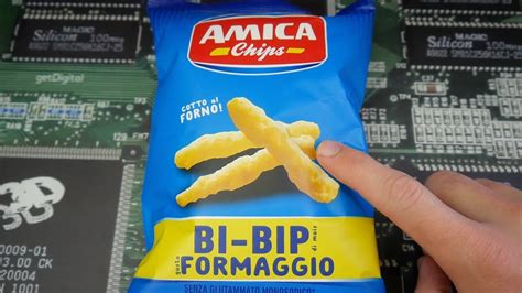 Nahrungsmittel Unboxing Amica Chips Bi Bip Formaggio