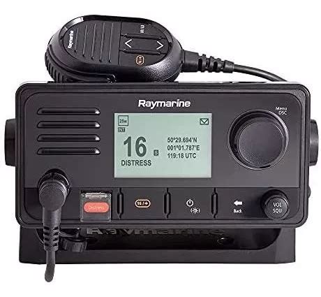 Radio Marina De Dos Vías Raymarine E70517 Vhf negro Envío gratis