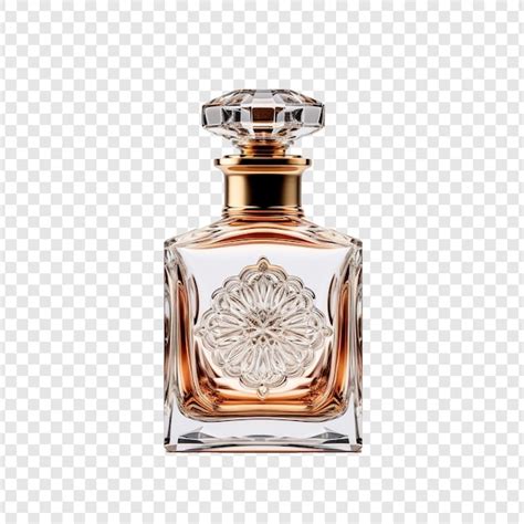 Frasco de perfume de luxo png isolado em fundo transparente PSD Grátis