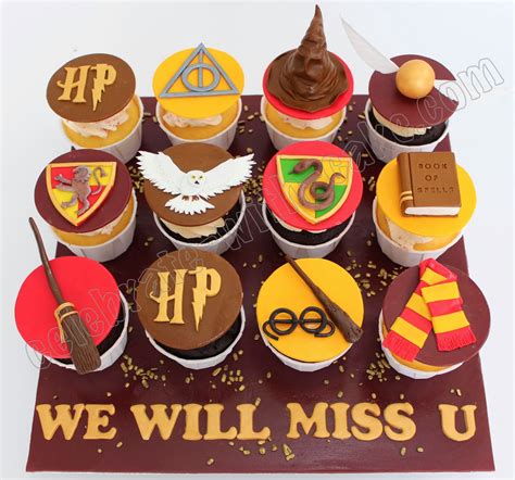 Harry Potter Cupcakes Harry Potter Desserts Harry Potter Birthday Cake