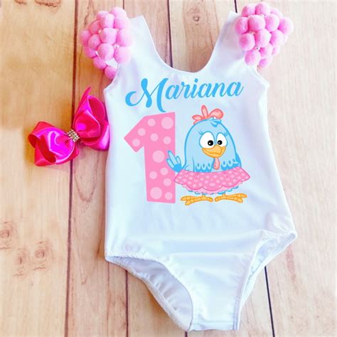 Conjunto Tutu Da Galinha Pintadinha Pink Nome E Idade Elo