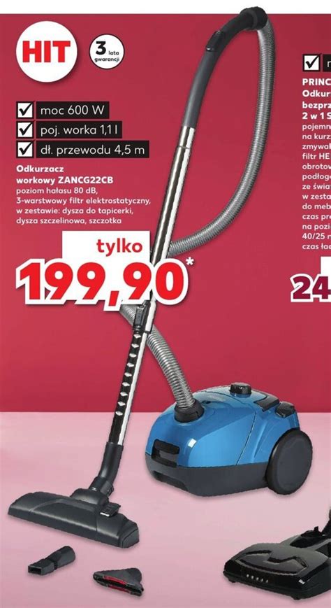 Promocja Odkurzacz Workowy ZANCG22CB Kaufland