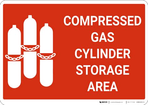 Compressed Gas Cylinder Signs