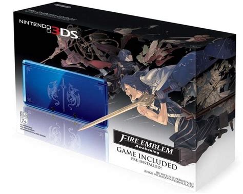 Nintendo Bundles Blue 3ds With Pre Installed Fire Emblem Awakening For 200 Ubergizmo