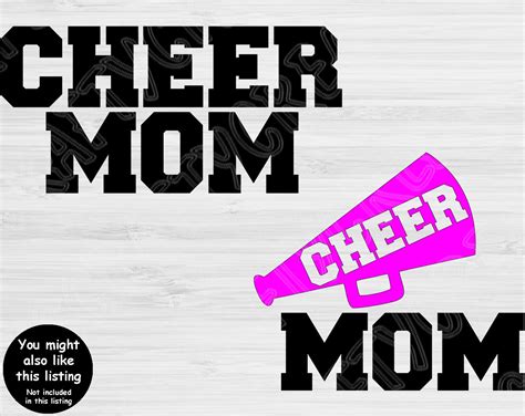 Cheer Svg Megaphone Svg Digital Design Chevron Cheerleading Etsy Canada