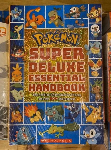 Brand New Pokemon Super Deluxe Essential Handbook Hobbies Toys