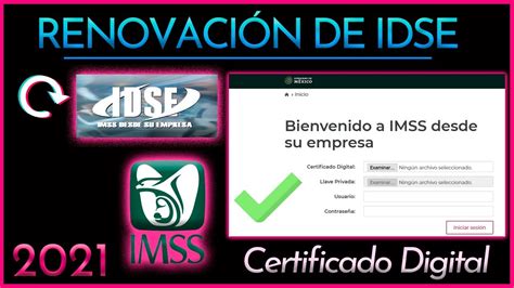 Renovar Certificado Digital IDSE IMSS 2023 YouTube