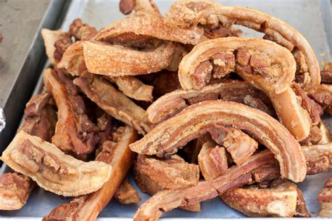 Chicharrón de Barriga Sabor y la Textura