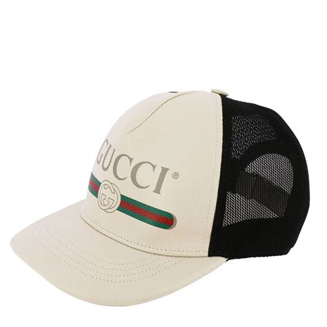 Hat men Gucci | Hat Gucci Men White | Hat Gucci 426887 4HD93 Giglio EN